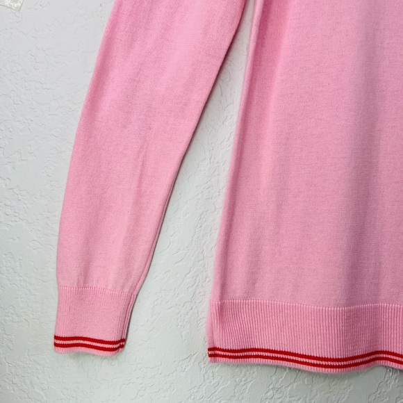 - Old Navy Pink and Red “LOVE” Crewneck Pullover Long Sleeve Sweater Size … - Picture 8 of 13